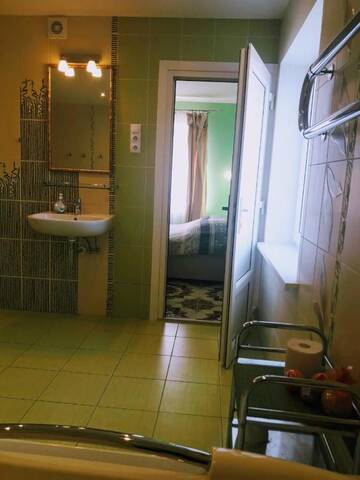 Фото номера Одноместный номер с собственной ванной комнатой Гостевой дом Guest House Neiļunams г. Энгуре 5